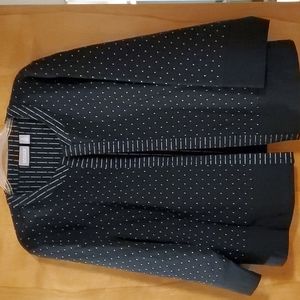 Chicos black and white jacket, blazer